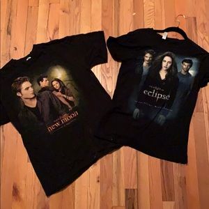 TWILIGHT 🍎 BUNDLE: Eclipse & New Moon Tees
